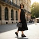 thumbnail image 2 of Sandalia New Walk Tiras Cruzadas Negro, 2 of 6