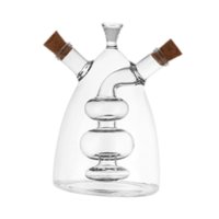 Bothyi - Dispensador De Aceite Y Vinagre, Botella De Vinagrera, Botella De Aceite De Vidrio Para Cocina