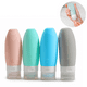 thumbnail image 1 of Pack 4 Botellas Dispensador Silicona Para Viajes 90ml, 1 of 6