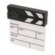 thumbnail image 4 of Accesorios De Película Acrílica, Tablilla De Director Para Hacer Películas, Tablero De Aplausos, Blanco Y Negro, 4 of 5