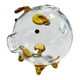 thumbnail image 1 of Hucha Hucha Caja de Dinero Figura de Cerdo Animal Lindo Regalo de Cumpleaños Recipiente de Almacenamiento Caja de Dinero Transparente para Niñas Niños, 1 of 5