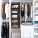 thumbnail image 4 of Organizador de armario Simple Houseware, 5 estantes, para colgar, gris oscuro, 4 of 5