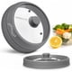 thumbnail image 3 of Microwave Splatter Cover GuardGlass Silicone Dish Cover, Color Grey, 3 of 3