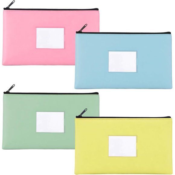 Bolsas para depósito WSICSE, 4 unidades, 11 x 6 pulg.