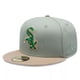 thumbnail image 3 of Jockey Gorro New Era 59FIFTY Chicago White Sox MLB Green Camel, 3 of 6