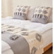 thumbnail image 1 of PIECERA DE CAMA BOHO CRUDO/GRIS 210 x 60 cm + 2 FUNDAS 45 x 45 cm, 1 of 2