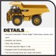 thumbnail image 4 of Diecast Masters Camión Caterpillar 772 Fuera de Carretera 1:87, 4 of 8