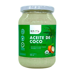 Brota Superfoods - Aceite De Coco Orgánico Extra Virgen 500 Ml