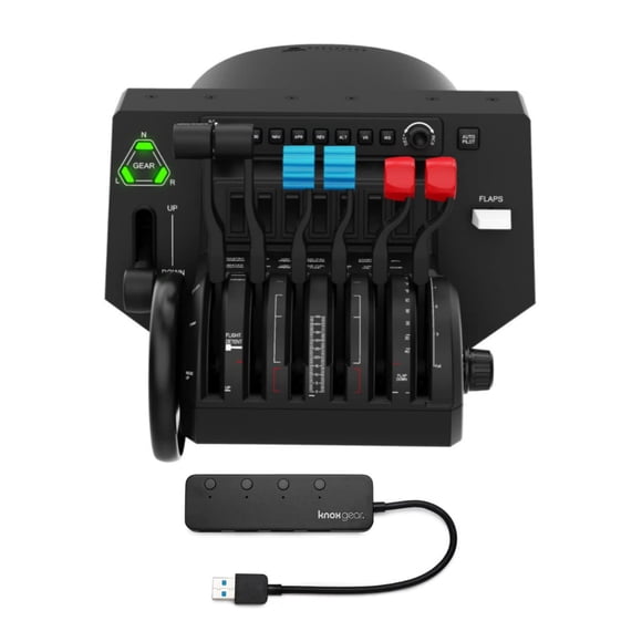Paquete Honeycomb Aeronautical Bravo Cuadrante de Acelerador USB