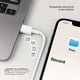 thumbnail image 5 of Cable De Carga Rápida USB-C 100W 5A 1Mt LEVO blanco, 5 of 7