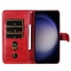 thumbnail image 2 of Funda con Cremallera para Samsung Galaxy S25, Carcasa Cartera de Cuero PU con Soporte y Tarjetero, 2 of 6