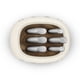 thumbnail image 2 of Juego de cuchillos SMEG de acero inoxidable con bloque de madera de acacia, 2 of 3