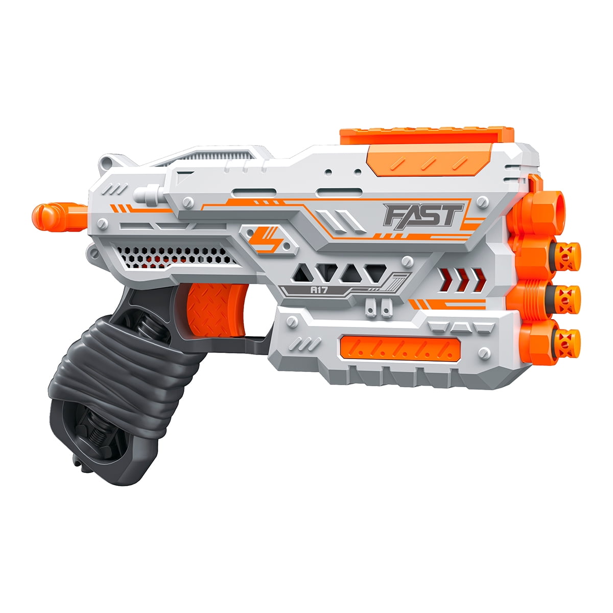 Shantou Baihui Toys Co Ltd - Juguete Pistola De 12 Dardos-blanco