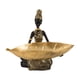 thumbnail image 3 of Adorno De Resina Con Caja De Almacenamiento Estatua De Mujer Africana Para Escritorio De Sala De Estar, 3 of 5