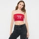 thumbnail image 2 of Peto Mujer Strapless Lettering Rojo Corona, 2 of 5