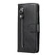 thumbnail image 5 of Funda con Cremallera para Samsung Galaxy A22 4G, Carcasa Cartera de Cuero PU con Soporte y Tarjetero, 5 of 6