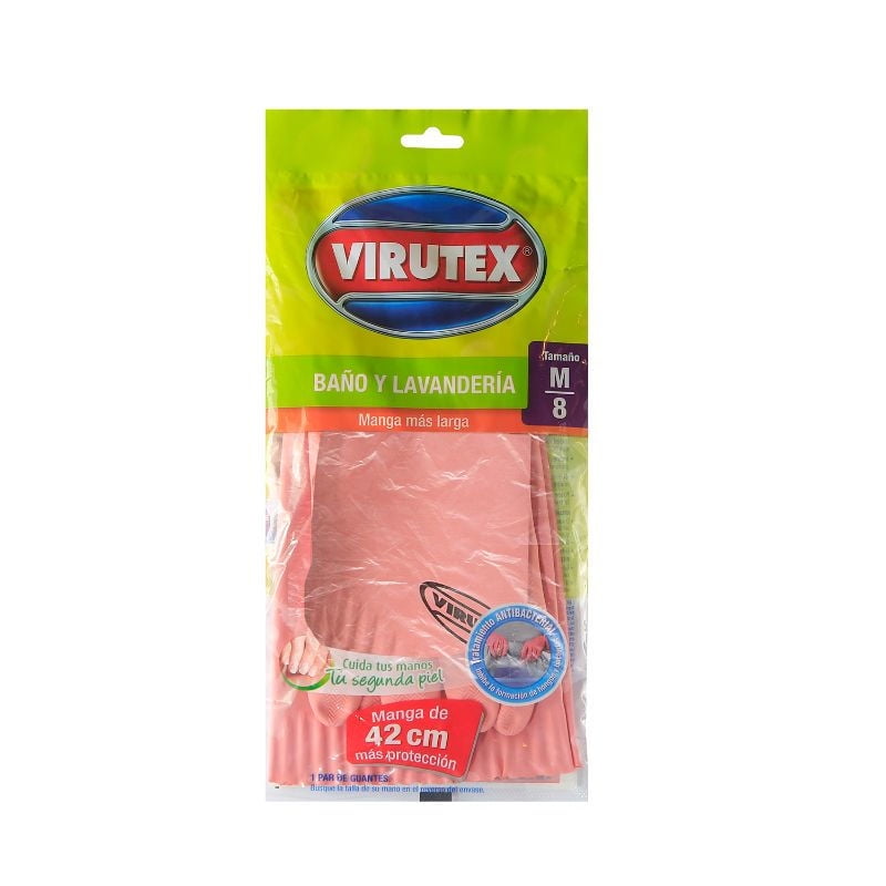 Virutex - Guantes Baño Y Lavandería Talla L