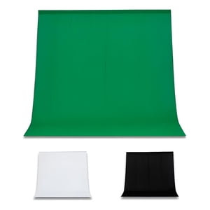 Genérica - Telón Fondo Chroma 1.6X2 Metros Fotografia Colores Muselina Verde