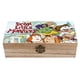 thumbnail image 1 of Siete Monstruitos Caja Organizadora de Madera Rústica - Caja Decorativa Multifuncional para Escritorio, Hogar, Oficina, Joyas y Manualidades, 1 of 6