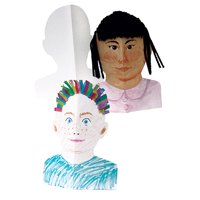 Art Project Kit Roylco Para Autorretratos De Pie, Paquete De 40