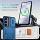 thumbnail image 3 of Funda para Samsung Galaxy S24+ 5G / S25+ 5G 6.7" con Soporte Plegable Invisible, Carga Inalámbrica Magnética MagSafe, Carcasa Deslizante para Cámara, Funda Protectora Resistente a Golpes y Caídas, Az, 3 of 10