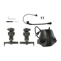 Magideal - Orejeras Para Auriculares, Cómodos, Resistentes, Ligeros, Protectores Auditivos, Auriculares De Caza Para Disparar, Actividades De Caza, Siega , Verde