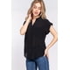 thumbnail image 3 of Top Tejido Con Botones Y Manga Dolman, 3 of 5