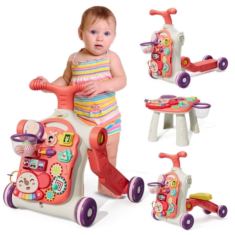 Baby Walker Hyes Mejoró El Aprendizaje 5 En 1 Con Centro De Actividades