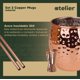 thumbnail image 3 of Vasos De Cobre Moscow Mule Coctel Atelier 500 Ml Set X2, 3 of 10