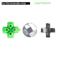 Genérico - Kit De Reparación De Botones Y Palancas De Mando Compatibles Con El Mando Playstation Ps4/Ps5 - Kit De Reparación Ajustable De Metal-3Pcs Para Ps5