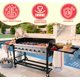thumbnail image 2 of Juego de 8 quemadores de 43 cm para parrilla DcYourHome, acero inoxidable, 2 of 8