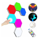 thumbnail image 1 of Luces Led Hexagonal Rgb Packx6 + Control Remoto Inalámbricas, 1 of 5