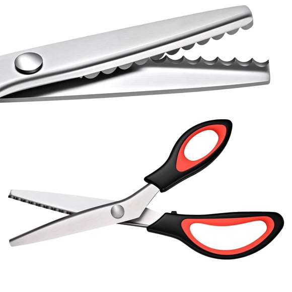 Tijeras de Zigzag EXTYQWC 24 cm 7 mm para Tela