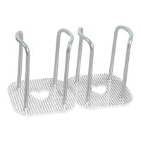 Magideal - Portavasos Desechable, Dispensador De Tazas De Café, Estante Organizador De Almacenamiento, Soporte Para Vasos De Papel, Organizador De Almacenamiento Plata