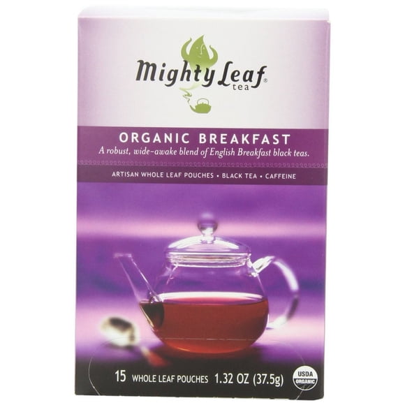 Té Negro Breakfast De Mighty Leaf 45 Sobres Premium