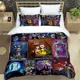 thumbnail image 1 of x2157 Bed SheetsThe Nightmare Before Christmas Pattern Quilt Cover Pillowcase Two or Three Piece Multi Size Duvet Cover Bedding Sets Gift 3-Piece Bedding Set (1 Duvet Cover + 2 Pillow Shams) nj2157, 1 of 5