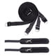 thumbnail image 2 of 7pcs Sex BDSM Bondage Kit For Couples Sex Bed Straps Restraints Set With Comfy Ankle & Wrist Cuffs Blindfold Tickler For Adult, 2 of 2