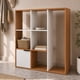 thumbnail image 1 of Librero Estantería Nórdico 3 Niveles Mueble Organizador 90x25x90cm MDF 12mm, 1 of 6