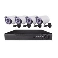 Genérico - Kit De 4 Cámaras Ahd Con Dvr 1080P Full Hd