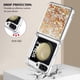 thumbnail image 4 of Funda Para Sansung Galaxy Z Flip 5 Con Brillo Líquido, Protección Completa Y Soporte De Anillo Giratorio, 4 of 4
