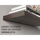 thumbnail image 3 of Repisa Flotante Wall 80X25X3.8 Cm X1 Unidad Habano, 3 of 8