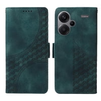 Carcasa Foxdock Xiaomi Redmi Note 13 Pro Plus 5G De Cuero Pu, Diseño Acolchado Clásico, Protección Contra Caídas Y Rayones