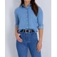 thumbnail image 5 of Cinturón Reversible Levi's para Mujer con Hebilla Western Negro/Marrón XL, 5 of 6