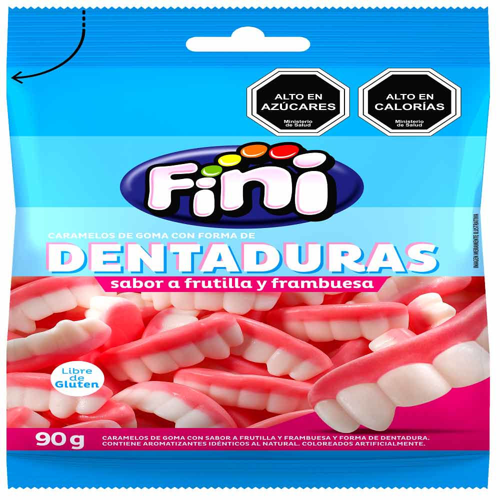 Gomita Dientes 90 g Fini