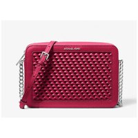 Bolso Crossbody Michael Kors Jet Set Grande Dk Raspberry