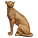 thumbnail image 1 of Estatua De Guepardo Retro Estatuilla Escultura De Leopardo Decoración De Oficina En Casa Adornos Leopardo Sentado, 1 of 5