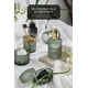 thumbnail image 2 of Juego De Accesorios De Baño 6 Piezas De Vidrio Transparente Verde, 2 of 8