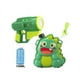 thumbnail image 1 of Pistola Mochila Lanza Burbujas Dinosaurio Verde + 1 Carga, 1 of 2