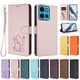 thumbnail image 3 of Funda Volteable con Diseño de Gato para Motorola MOTO G75 5G, Rosa, 3 of 6