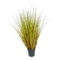 Corel - Planta Decorativa Pasto Con Caida Verde Café 72 Cm